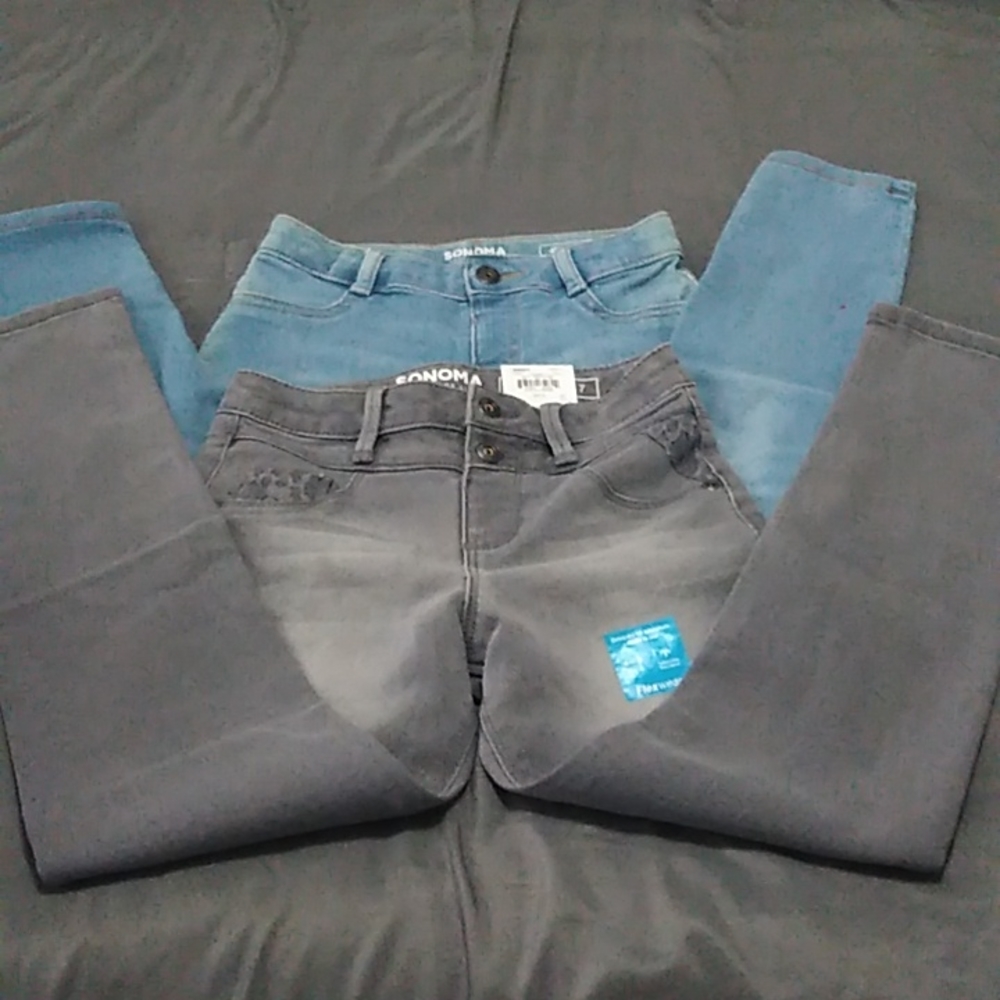 Girls Sonoma Jeggings.